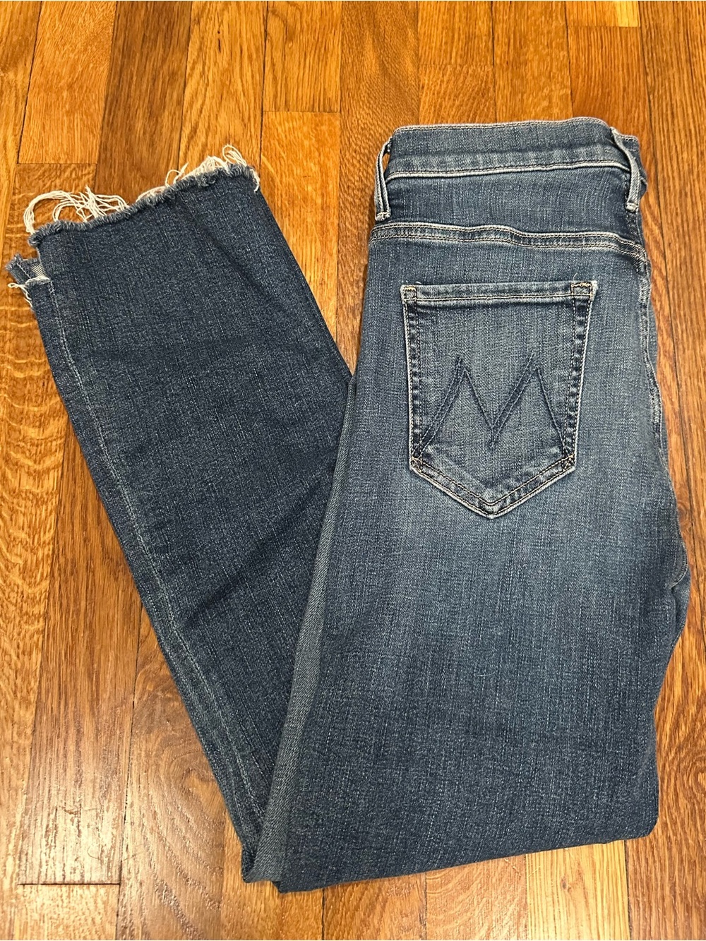 MOTHER Insider Crop Step Fray sz. 28